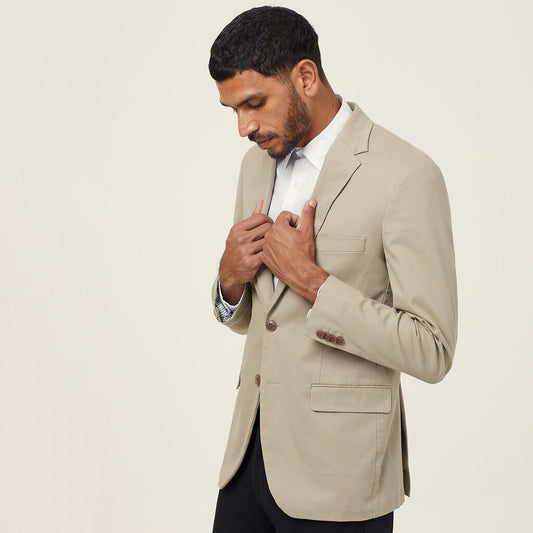 Mens Stretch Cotton Blazer - CATBC5