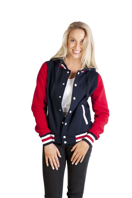 Ladies Varsity Jacket & Hood - FB97UN