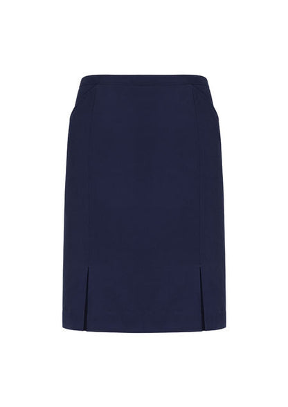 Ladies Front Pleat Detail Straight Skirt 20720