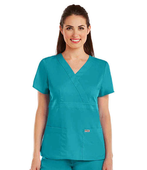 Ladies Riley Scrub Top - 4153 (6 Colours)