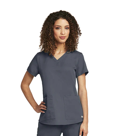 Ladies Aubrey Scrub Top - 71166 (5 Colours)